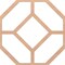 Ekena Millwork 66 56W x 66 56H x 14T Large Cameron Decorative Fretwork Wood Ceiling Panels, Maple CELW67X67X0250CAMMA - alternate 7